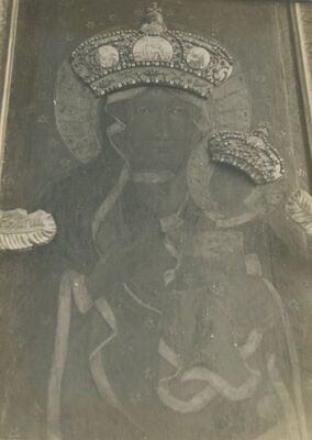 Lepoglava - Župna crkva, Slika Marije s glavnog oltara