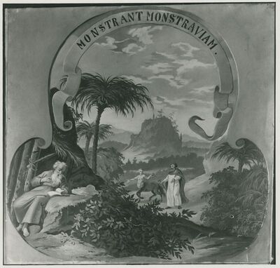 Lepoglava - Bivši pavlinski samostan, kopija zidne slike