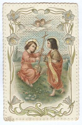 Isus i sveti Ivan Krstitelj kao djeca