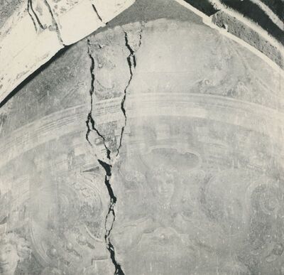 Lepoglava - Župna crkva, triumfalni luk, detalj