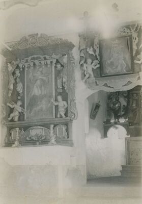 Pavlovec Pregradski (Pregrada) - Crkva sv. Donata, unutrašnjost, detalj