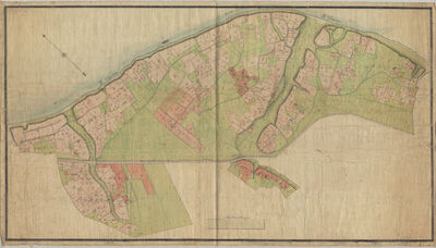 KARTA VUKOVAR STARI, na karti nije označen naslov