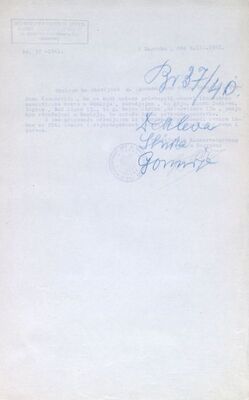 Gormirje (Vrbovsko) - Manastir Gomirje sa crkvom Roždenija sv. Jovana Preteče, putni nalog