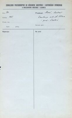 Novi Vinodolski, Modruš, Bribir - radni nalozi i putni račun, Gjuro Szabo