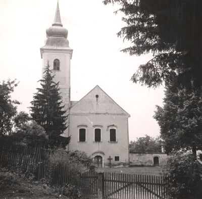Marija Gorica - Crkva Pohođenja Blažene Djevice Marije, glavno pročelje i zvonik