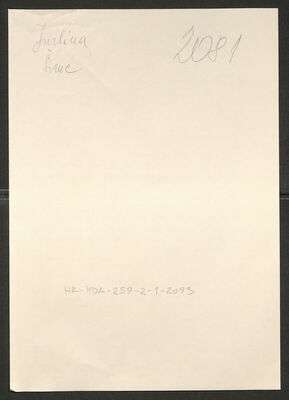 Jurlina, Šime, 8.9.1914. Policijski karton