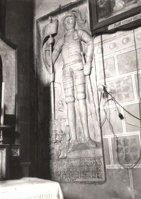 Jastrebarsko - Župna crkva sv. Nikole, epitaf bana Petra Erdődy