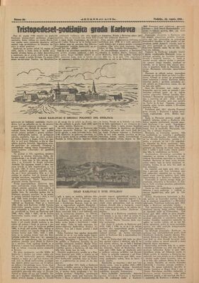 Tristopedest-godišnjica grada Karlovca