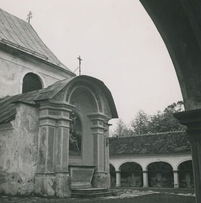Trški Vrh (Krapina) - Crkva Majke Božje Jeruzalemske, vanjština, detalj