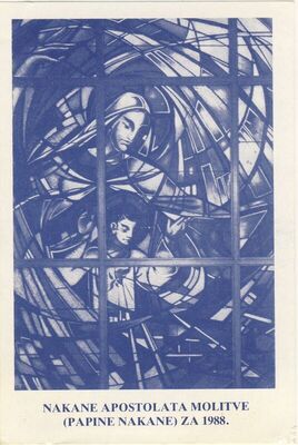 Nakane Apostolata molitve (papine nakane) za 1988. godinu