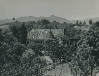 Prišlin (Hum na Sutli) - Dvorac Mali Tabor, situacija u krajoliku