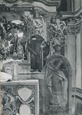 Lepoglava (Gorica) - Kapela sv. Ivana Krstitelja, unutrašnjost, detalj