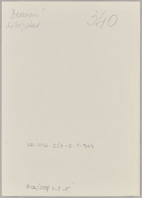 Besarović, Vojislav, 14.4.1883. Policijski karton