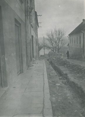 Varaždinske Toplice - Rov za vodovod, antički zidovi