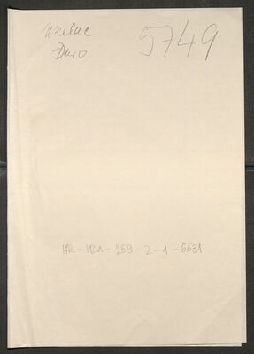 Uzelac, Đuro, 20.2.1905. Policijski karton