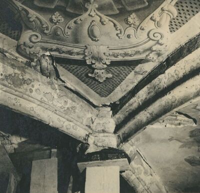 Lepoglava - Župna crkva, svetište, svod, vrh polja br. 2