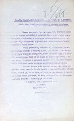 Naredba Zemaljske vlade o uporabi brzojava