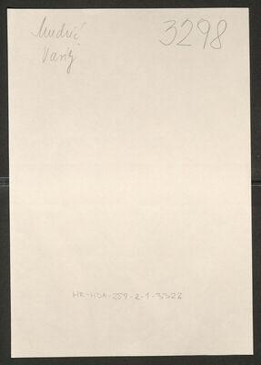 Mudrić, Vasilj, 1903. Policijski karton