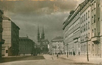 Zagreb - Račkoga ulica, veduta