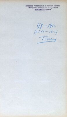 Tounj - StarI grad Tounj, rušenje