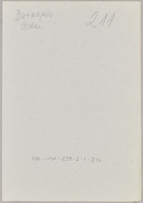 Barmaper, Oskar, 9.10.1913. Policijski karton