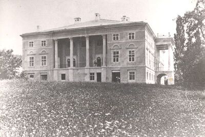 Januševec - Dvorac Januševec, zapadno pročelje