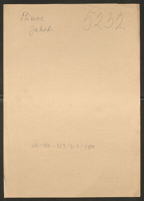 Štimac, Jakob, 4.9.1912. Policijski karton