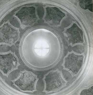 Gradec - Crkva Ranjenog Isusa, kupola svetišta