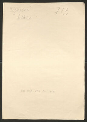 Ciganović, Milka, 15.9.1908. Policijski karton