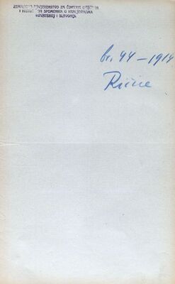 Ričice (Lovinac) - Crkva sv. Marije Magdalene