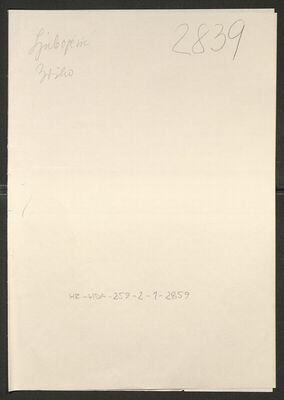 Ljubojević, Boško, 1920. Policijski karton