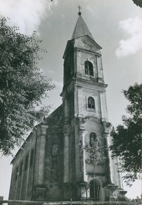 Gradec - Crkva Ranjenog Isusa, zapadno pročelje