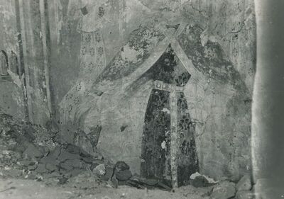 Zajezda (Budinščina) - Župna crkva Uznesenja Blažene Djevice Marije, zidna slika