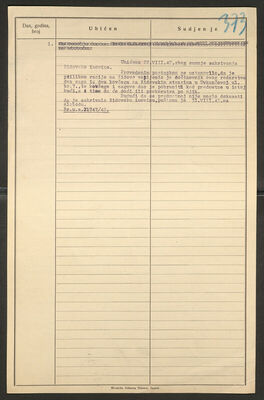 Škeva, Anka rođ. Rudež, 30.6.1919. Policijski karton