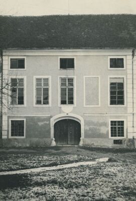 Poznanovec (Bedekovčina) - Dvorac Sermage, vanjština, pročelje