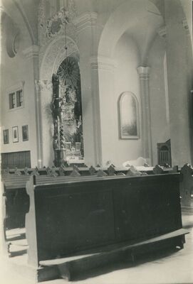 Varaždin - Pavlinska crkva, kapela sv. Franje