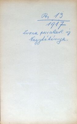 Zvona, povratak iz Nagytéténya