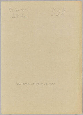 Besarović, Milenko, 21.11.1909. Policijski karton