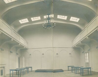 Zagreb (Hrvojeva ulica) - Poštanski dom, interijer