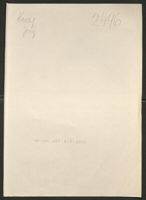 Kralj, Josip, 26.2.1904. Policijski karton