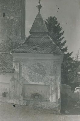 Belec (Zlatar) - Župna crkva Blažene Djevice Marije Snježne, cinktor, detalj