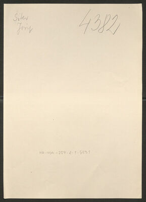 Siter, Josip, 26.1.1905. Policijski karton