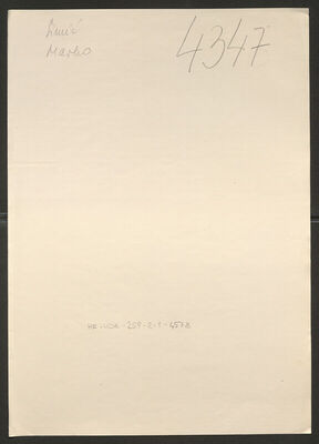 Simić, Marko, 30.12.1905. Policijski karton