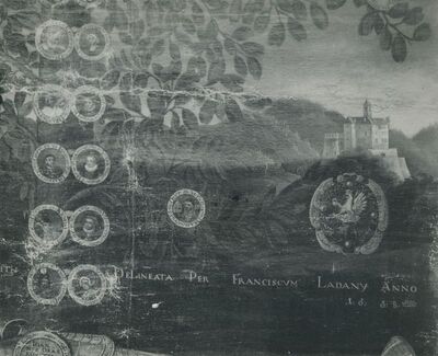 Trakošćan - slika genealogije obitelji Drašković