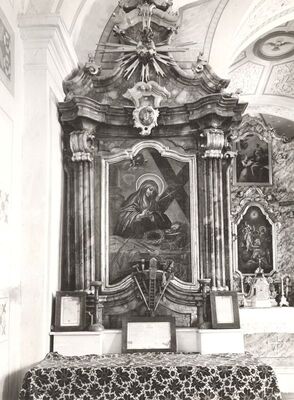 Samobor - Kapela sv. Ane, bočni oltar