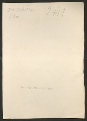 Leutschacher, Vilim, 1.5.1914. Policijski karton