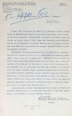 Hum Košnički (Desinić) - Dvor Veliki Tabor, otkup