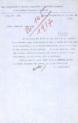 Nart, rekvizicija zvona