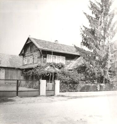 Bukevje - Tradicijska kuća, zabatno i ulično pročelje