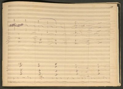 F. Krežma: Nachtstille, für Tenor (solo) Männerchor und Orchester